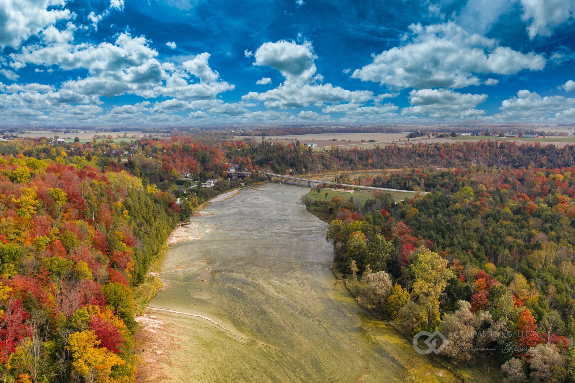 Photo of Maitland River, Benmiller, Ontario, Canada